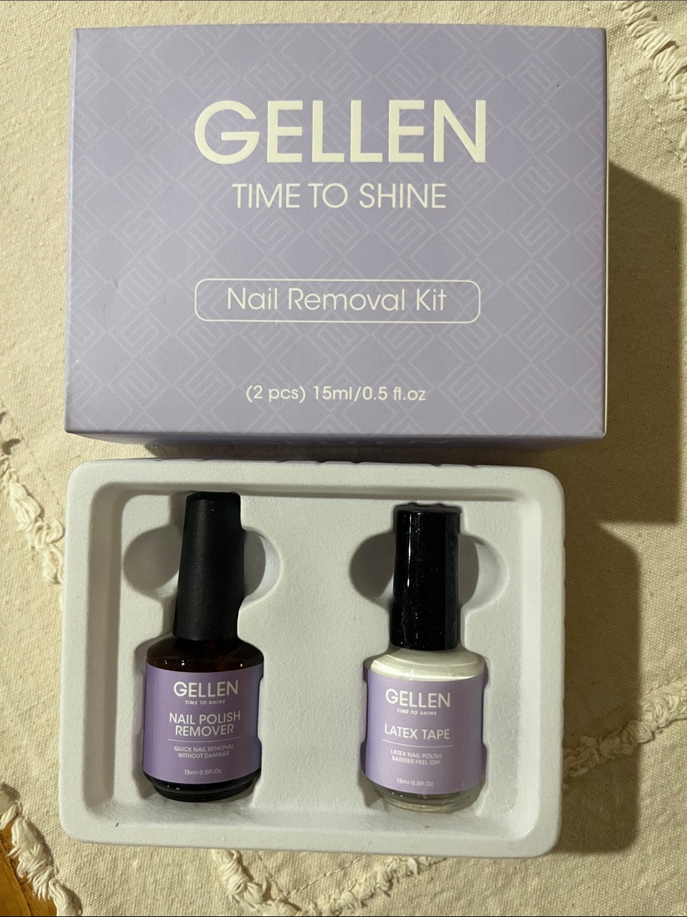 GELLEN Nail removal Kit for Gel nails.